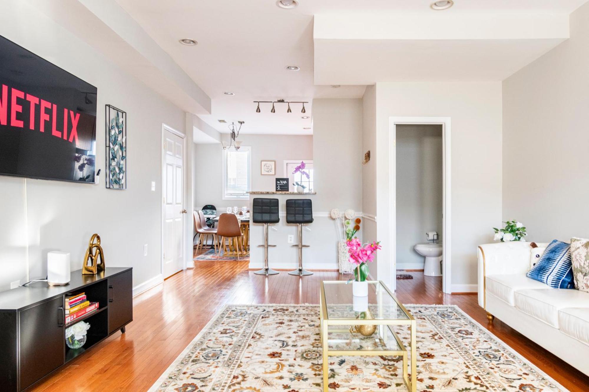 Spacious, Relaxing & Gorgeous 4Bd/4Ba House In Dc! Washington Exterior photo